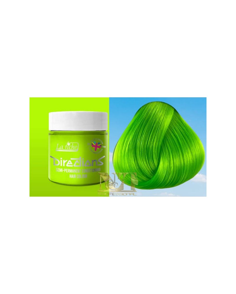 DIRECTIONS DEMIPERMANENT COLOR 33 FLUORESCENT GREEN 100 ML