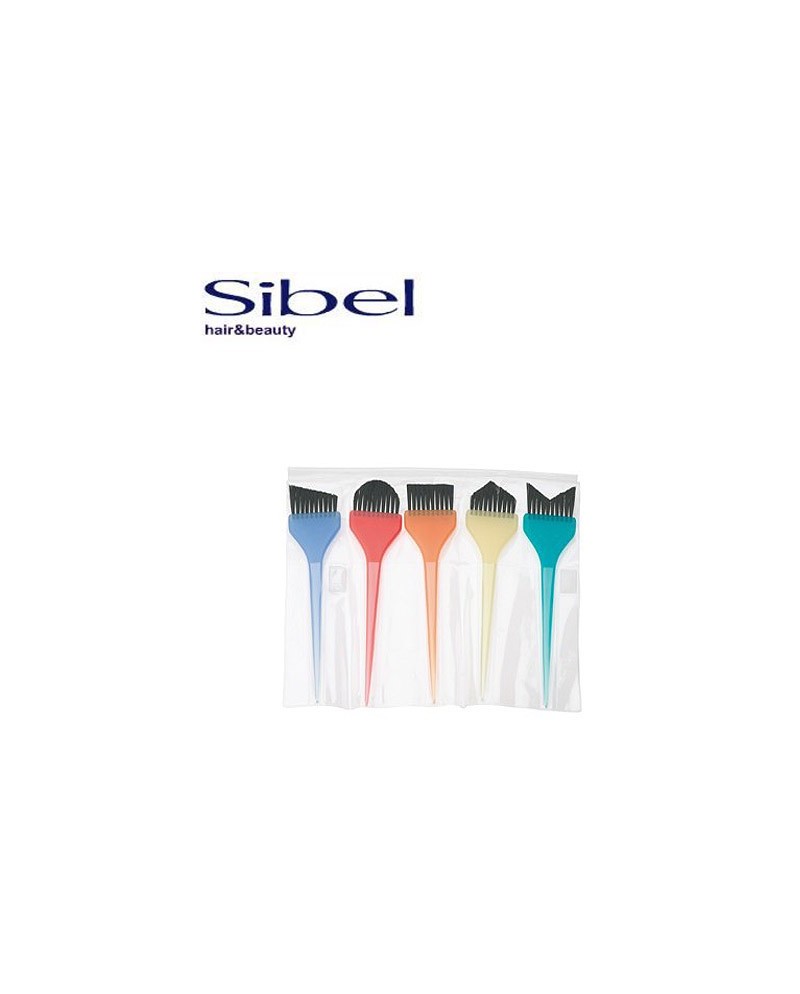 SIBEL SET PENNELLI TINTURA MULTIFORM 5 PZ