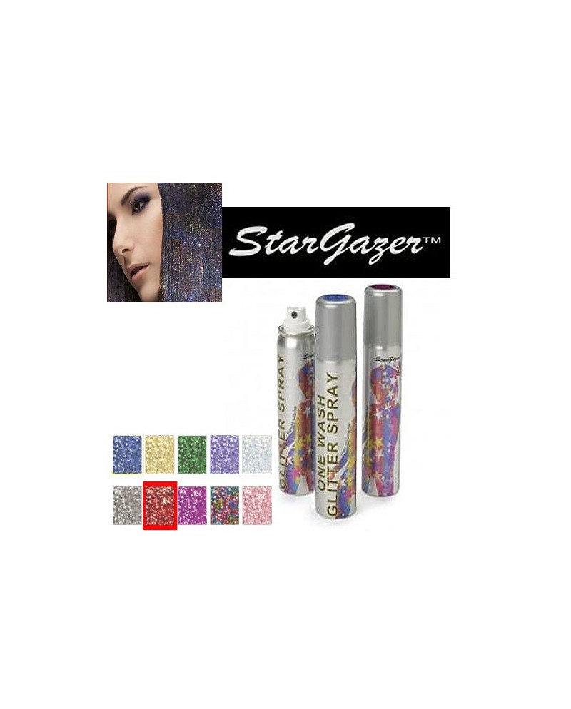 STAR GLAZER LACCA COLORATA GLITTER RED 75 ML
