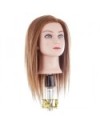 TESTINA CAPELLI NATAURALI CASTANO 40 CM