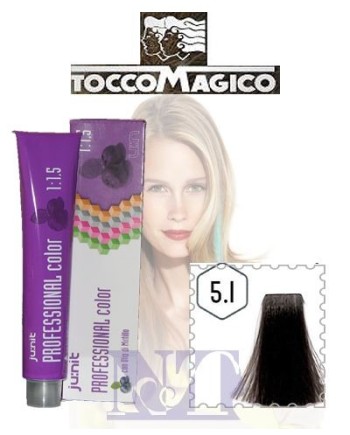TOCCOMAGICO JU:NIT COLOR N° 5.1 CASTANO CHIARO CENERE 100 ML