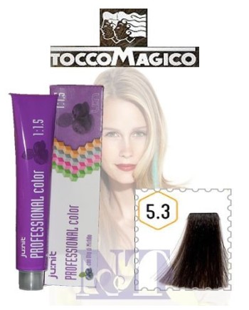 TOCCOMAGICO JU:NIT COLOR N° 5.3 CASTANO CHIARO DORATO 100 ML