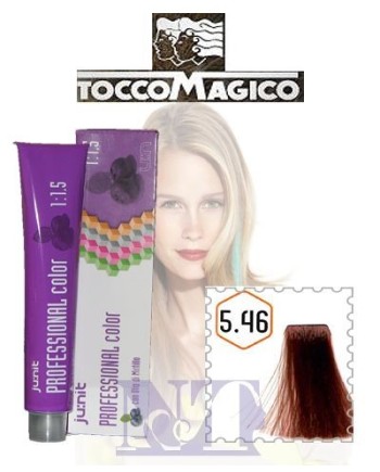 TOCCOMAGICO JU:NIT COLOR N° 5.46 CASTANO CHIARO RAMATO 100 ML