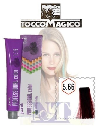 TOCCOMAGICO JU:NIT COLOR N° 5.66 CASTANO CHIARO ROSSO INTENSO 100 ML