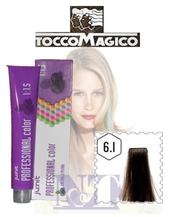 TOCCOMAGICO JU:NIT COLOR N° 6.1 BIONDO SCURO CENERE 100 ML
