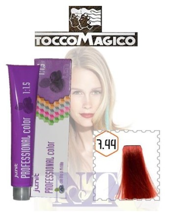 TOCCOMAGICO JU:NIT COLOR N° 7.44 BIONDO RAMATO INTENSO 100 ML