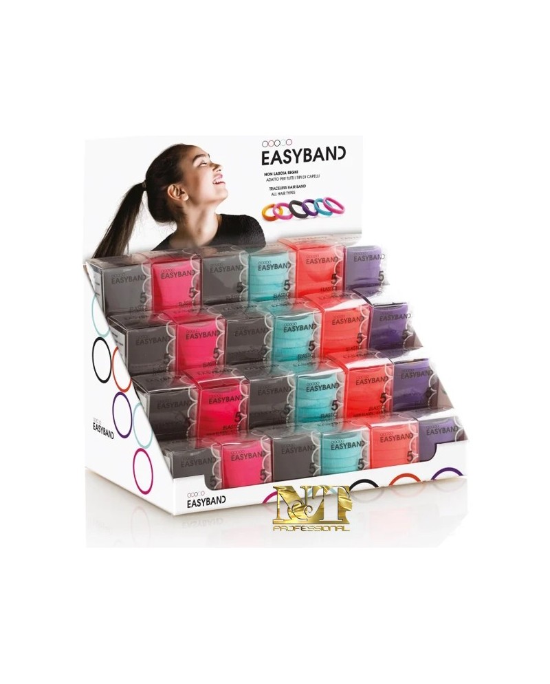 XANITALIA  ELASTICI SPUGNA VARI COLORI 5 PZ