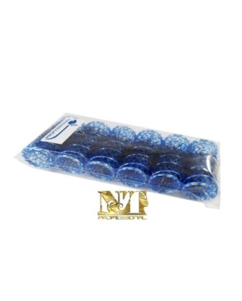 XANITALIA BIGODINI CON SCOVOLO DIAM. 28 MM CELESTE CFZ. 6 PZ