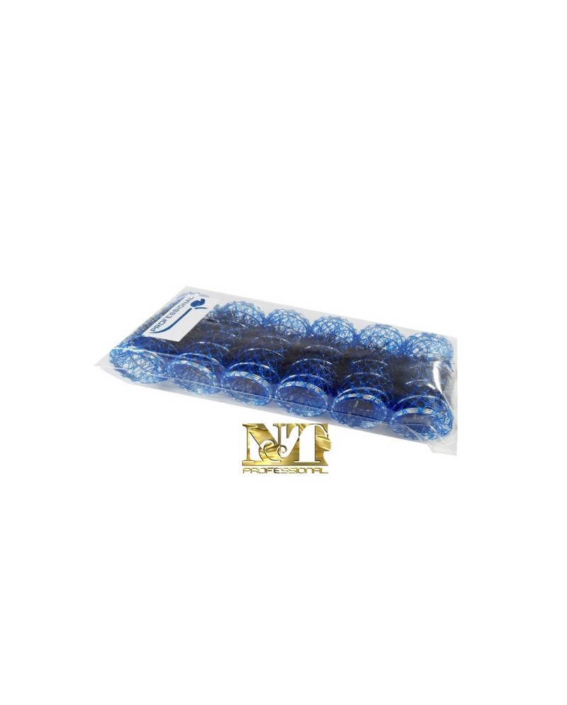 XANITALIA BIGODINI CON SCOVOLO DIAM. 28 MM CELESTE CFZ. 6 PZ