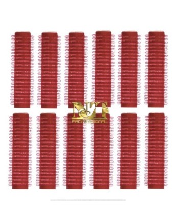 XANITALIA BIGODINI VELCRO DIAM. 13 MM ROSSO CFZ. 12 PZ