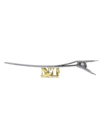 XANITALIA CLIP IN ACCIAIO CM 8,5 LARGHE  CONF. 12 PZ