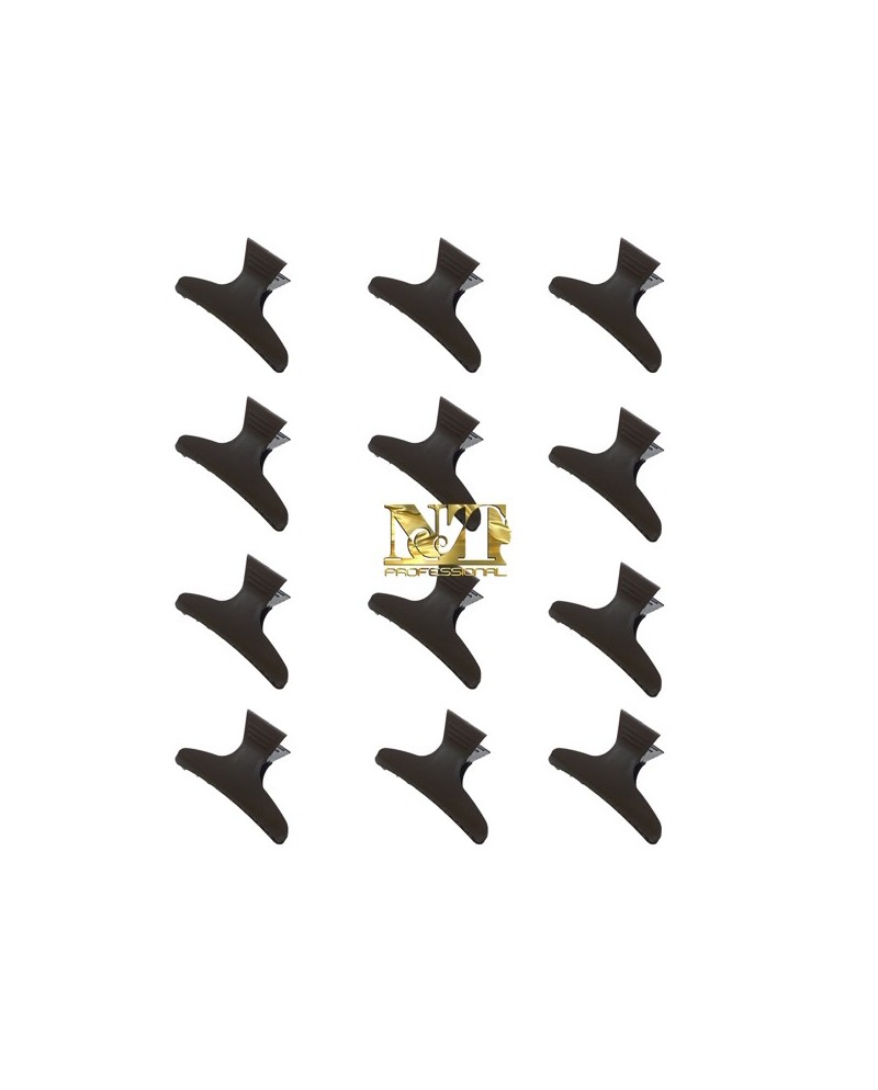 XANITALIA MOLLE IN PLASTICA NERO 12 PZ