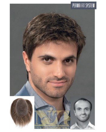 ELLEN WILLE  TOUPET UOMO CAPELLI VERI PERMA NET