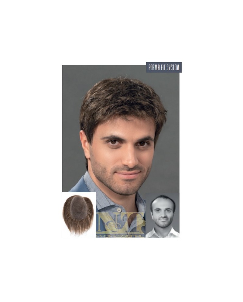ELLEN WILLE  TOUPET UOMO CAPELLI VERI PERMA NET