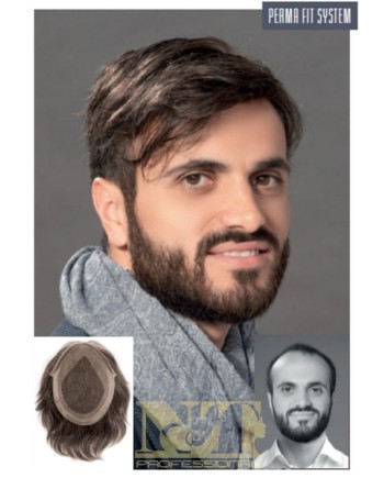 ELLEN WILLE  TOUPET UOMO CAPELLI VERI PERMA TEC