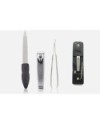 CREDO-SET MANICURE TRAVEL 3 PZ  ASTUCCIO IN PELLE