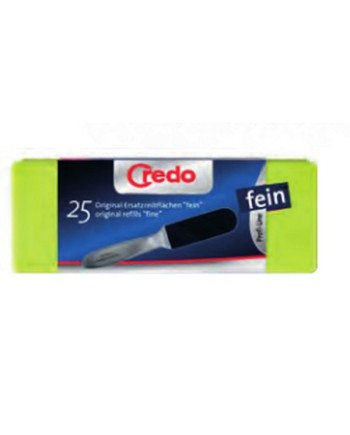 CREDO-SMERIGLI GRANA FINE 25 PZ.