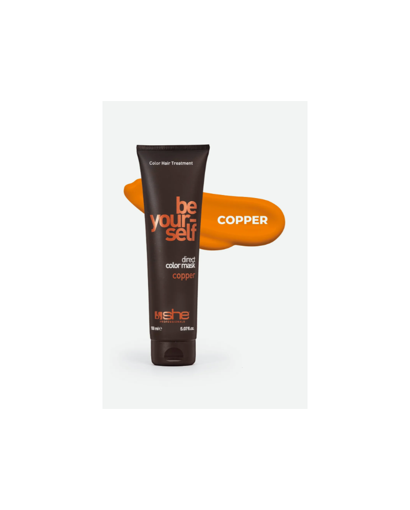 SHE BE YOUR SELF COLOR MASK COPPER 150 ML