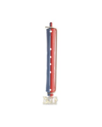 LABOR BIGODINO PERMANENTE LUNGO CFZ. 12 PZ CELESTE/ROSSO DIAM.11MM