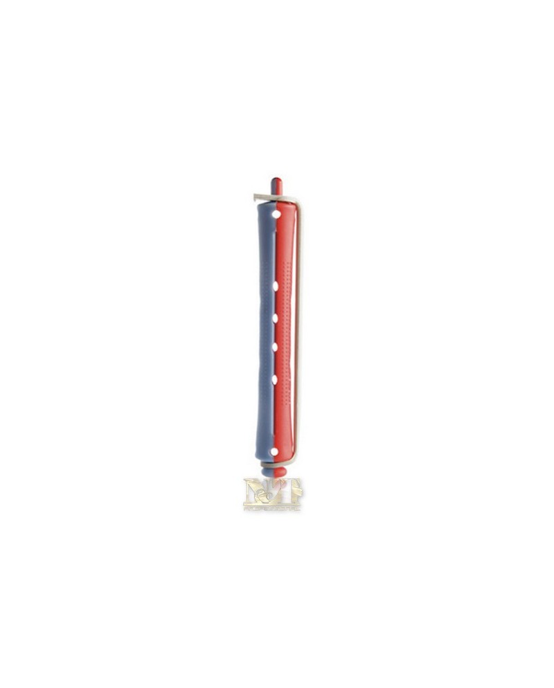 LABOR BIGODINO PERMANENTE LUNGO CFZ. 12 PZ CELESTE/ROSSO DIAM.11MM