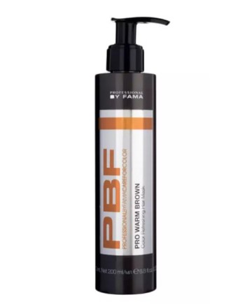 PROFESSIONAL BY FAMA PRO WARM BROWN COLOR REFRESHING HAIR MASK 200 ML