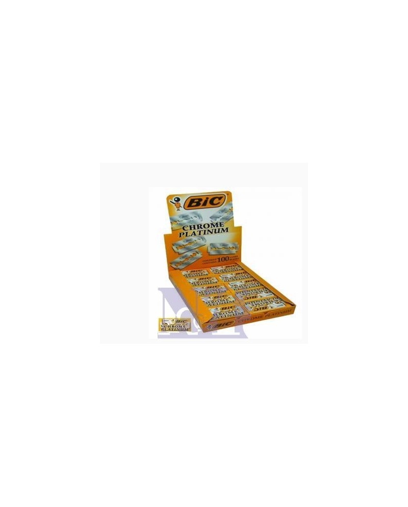 BIC CHROME PLATINUM LAME 100 PZ