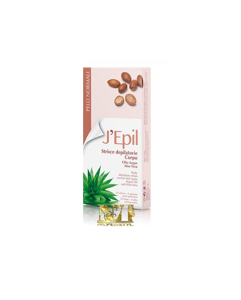 XANITALIA STRISCE DEPILATORIE CORPO OLIO ARGAN