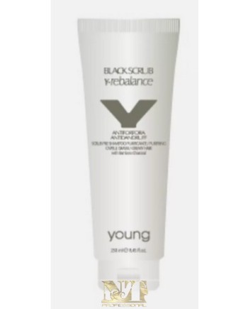 YOUNG BLACK SCRUB A.FORFORA CAPELLI GRASSI PRE-SHAMPOO 250 ML