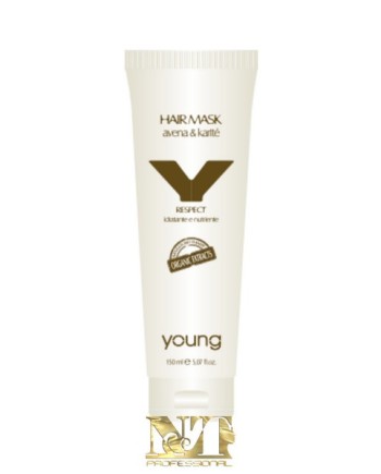 YOUNG HAIR MASK ORGANICO RESPECT AVENA & KARITE 150 ML