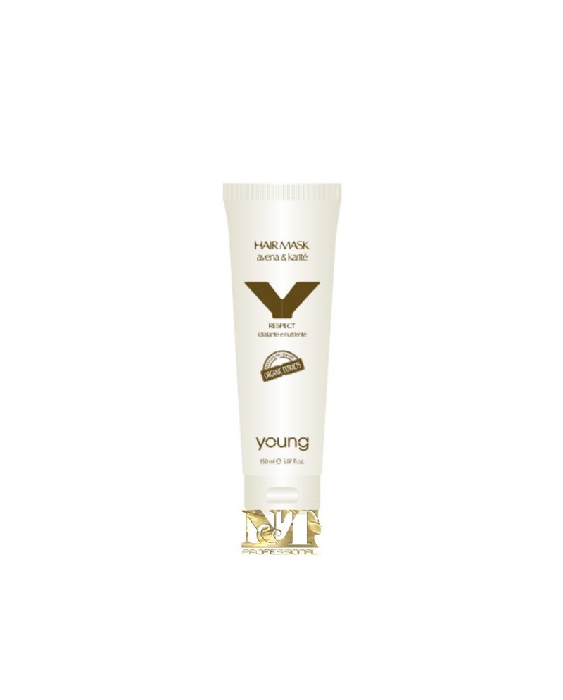 YOUNG HAIR MASK ORGANICO RESPECT AVENA & KARITE 150 ML