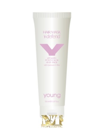 YOUNG HAIR MASK POST COLOR ANTI-FADE QUINOA & UV FILTER 150 ML (E)