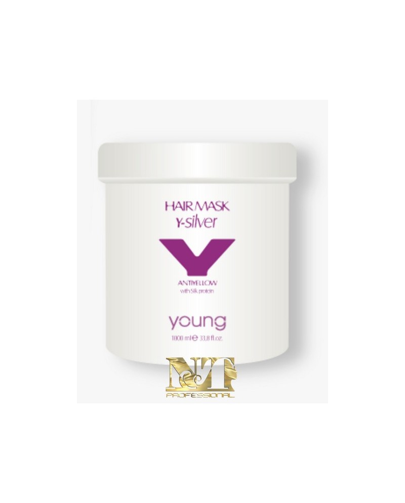 YOUNG HAIR MASK Y-SILVER ANTIGIALLO SILK PROTEIN 1000 ML