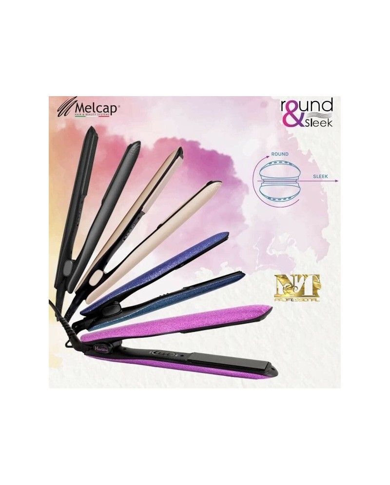 MELCAP PIASTRA ROUND & SLEEK VARI COLORI