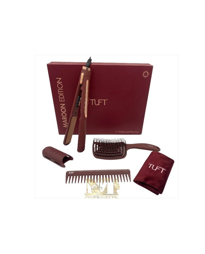 TUFT SET PIASTRA 1" MAROON EDITION MEDIUM