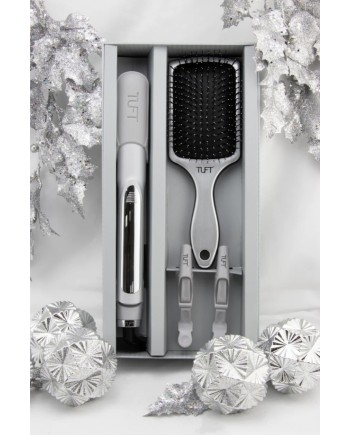 TUFT SET PIASTRA SILVER SNOW MEDIUM N° 1