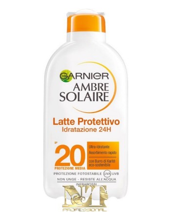 GARNIER AMBRE SOLAIRE LATTE PROTETTIVO UV IP20 200 ML