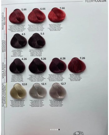 PURING FLORY COLOR 100 ml - SENZA AMMONIACA 5.43 BIONDO CHIARO RAME ORO