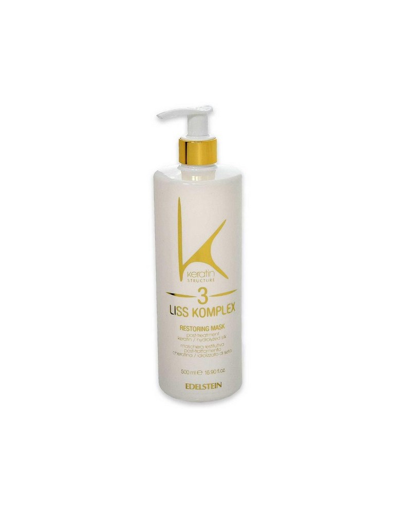 EDELSTEIN KERATIN LISS KOMPLEX MASCHERA RESTITUTIVA 500ML