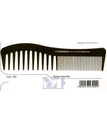 GUENZANI PETTINE AFRO FITTO PROFESSIONALE ART. 430