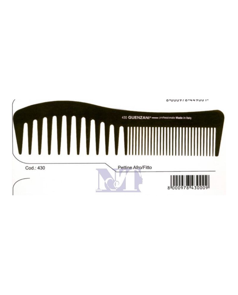 GUENZANI PETTINE AFRO FITTO PROFESSIONALE ART. 430