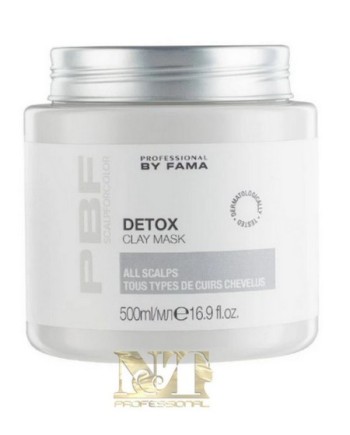 PROFESSIONAL BY FAMA SCALPFORCOLOR DETOX CLAY MASK 500 ML