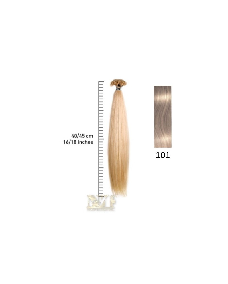 SHE EXTENSION C/CHERATINA LISCIO CM 40/45 COL.101 CONF 10 PZ