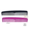 SIBEL PETTINE DUOLINE CELLULOSE ACETATE COMB. FUXIA/NERO GRANDE