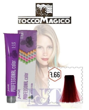 TOCCOMAGICO JU:NIT COLOR N° 7.66 BIONDO ROSSO INTENSO   100 ML