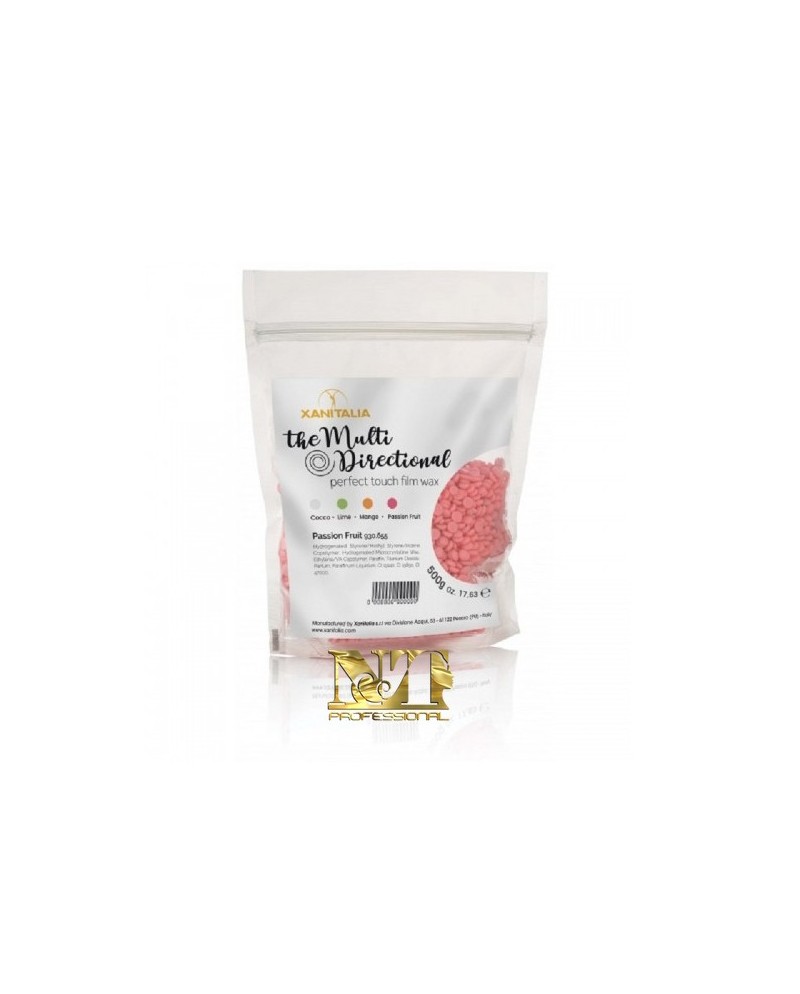 XANITALIA CERA DEPILATORIA MULTIDIREZIONALE 500 GR PASSION FRUIT