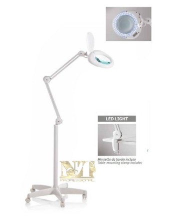 XANITALIA LENTE A LED 5D CON STATIVO E MORSETTO