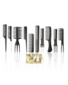 XANITALIA SET 10 PETTINI PROFESSIONALI BARBA CAPELLI