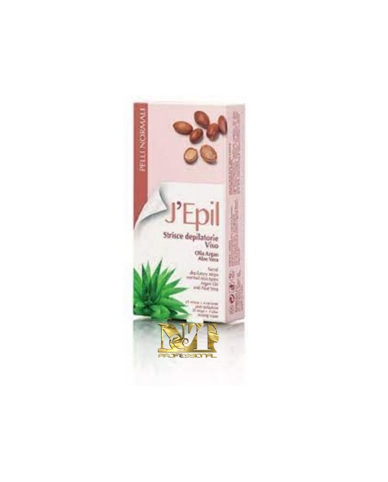 XANITALIA STRISCE DEPILATORIE VISO ARGAN  CFZ 20 PZ
