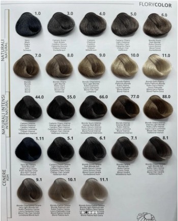 PURING FLORY COLOR 100 ml - SENZA AMMONIACA 66.0 BIONDO SCURO INTENSO