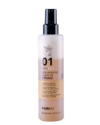 PURING 01 RICHNESS NOUR LEAVE-IN 2PHASE NUTRIENTE CAPELLI SECCHI 200ML SENZA RISCIACQUO